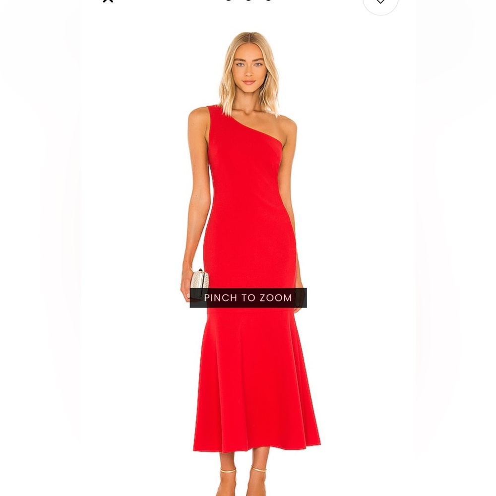 Likely Brighton Dress in Scarlet